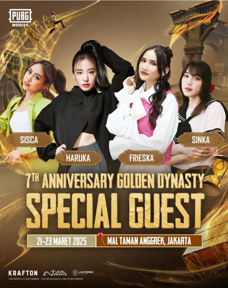 Persiapkan Dirimu! The Idols Hadir di Puncak Ulang Tahun ke-7 PUBG Mobile